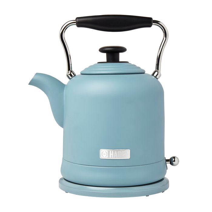 HADEN US HADEN Highclere 1.6 qt. Stainless Steel Electric Tea Kettle
